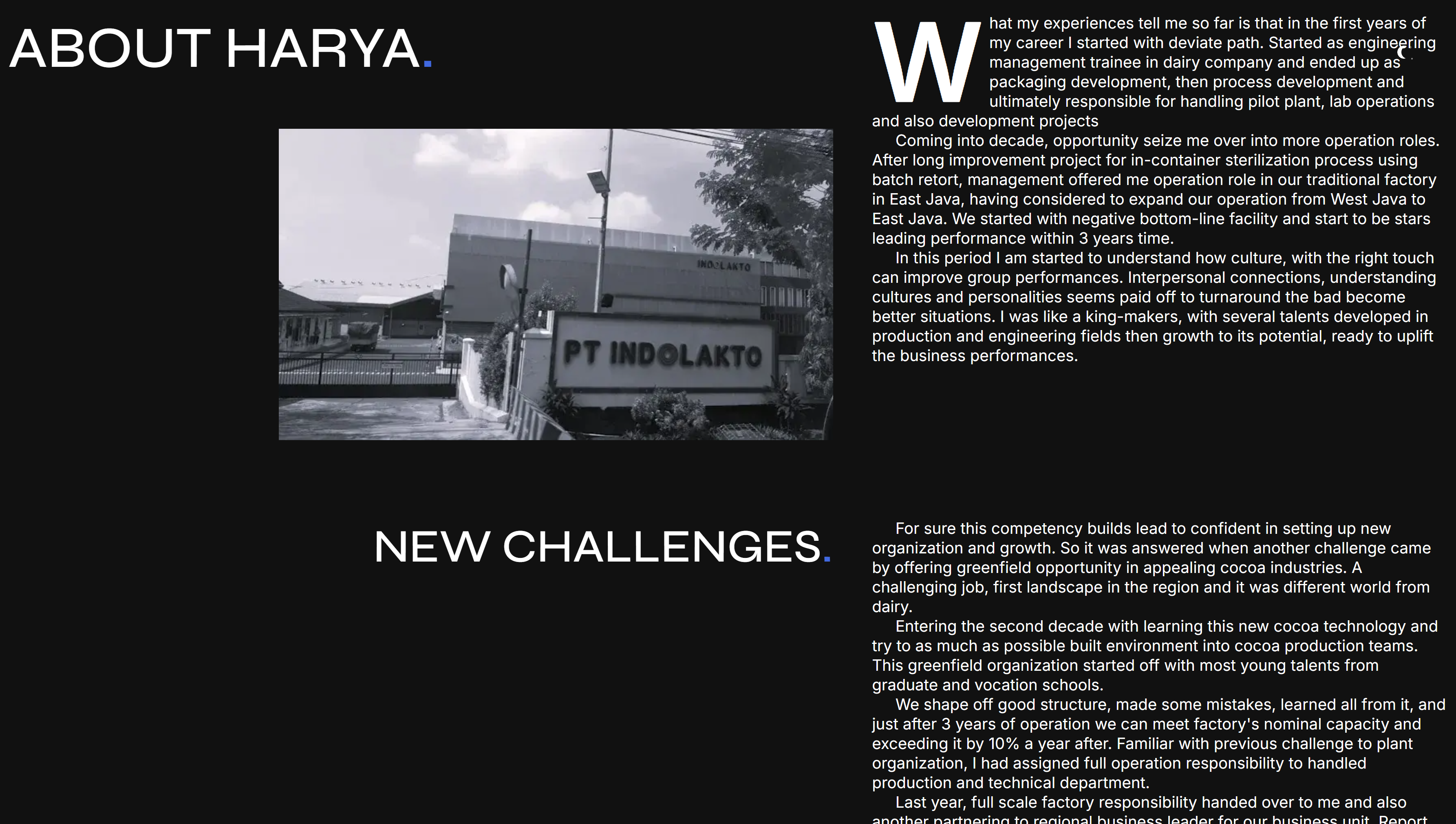 First-person narrative prologue