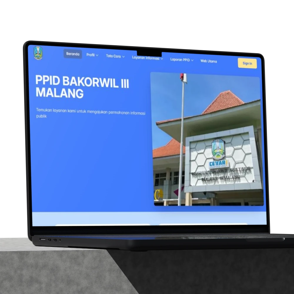PPID Bakorwil - Public Information Governance Platform